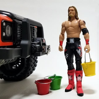 1/10 scale action figure for RC Car