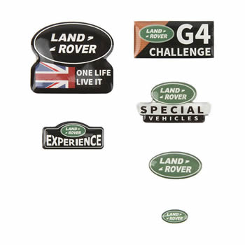 PVC sticker-Land Rover  6pcs set